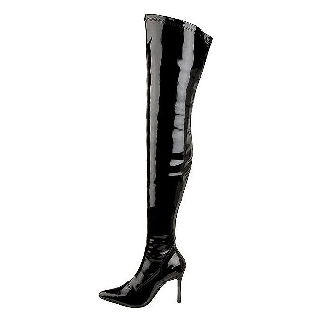 LUST botas de mosqueteras charol talla 41 - 42